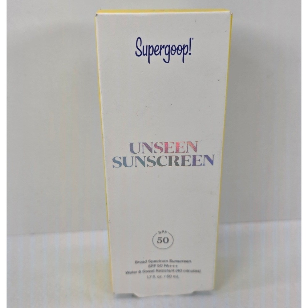 Supergoop! Unseen Sunscreen SPF 50 PA+++ 1.7oz 50ml Face Primer New Exp 01/27